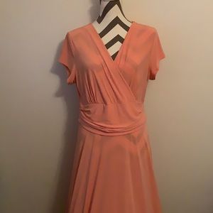 Peach Maxi Dress